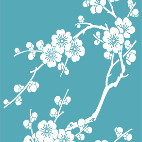 激光雕刻图案，梅花不锈钢蚀刻图案