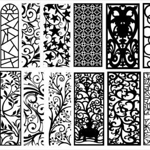 木头雕刻图案大全，镂空花纹雕刻图案6