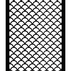 木头雕刻图案大全，鱼鳞龙鳞吉祥纹样