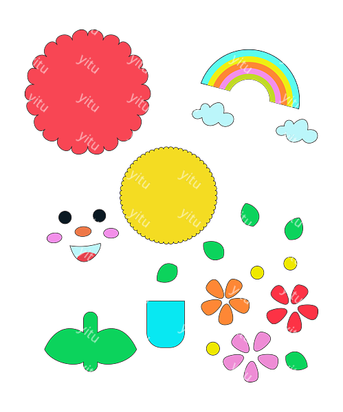 儿童剪纸图案大全