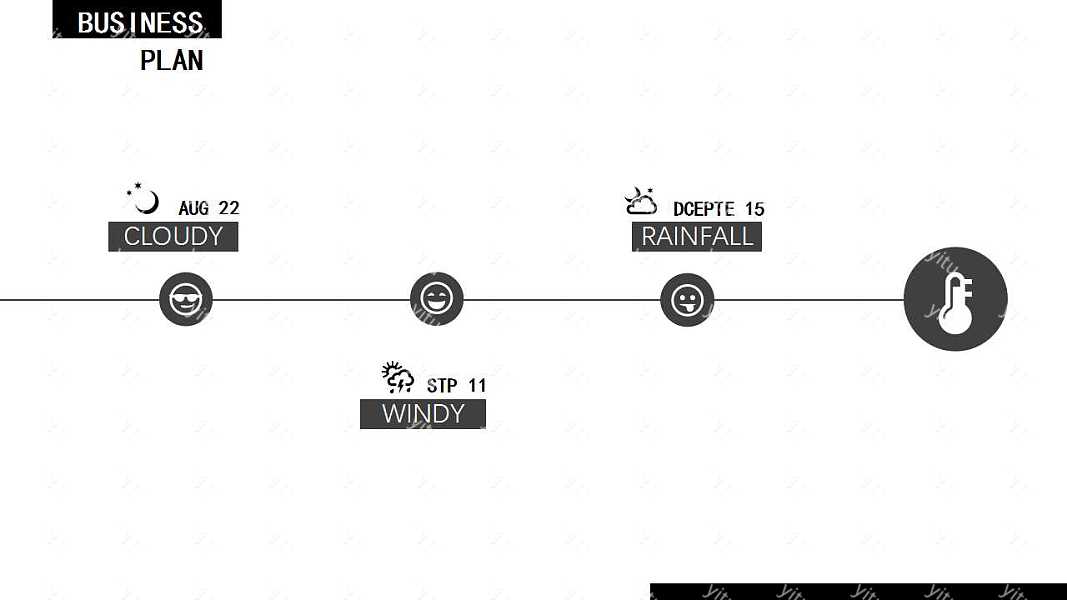 杂志风极简商务ppt模板下载 