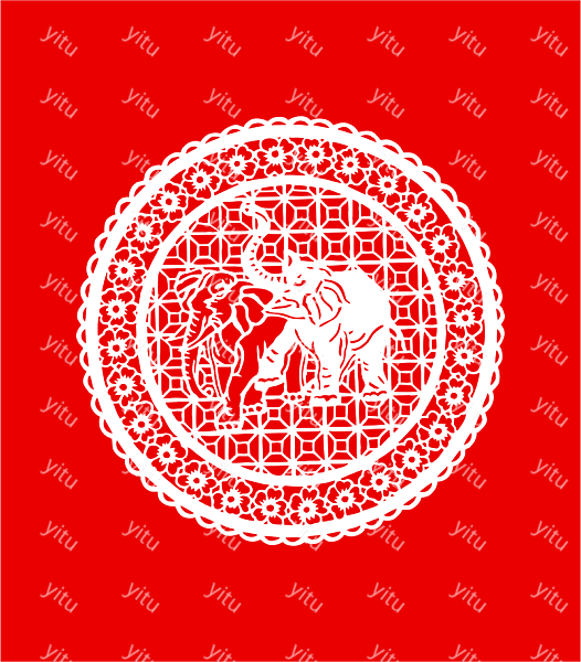 民间剪纸图案大全