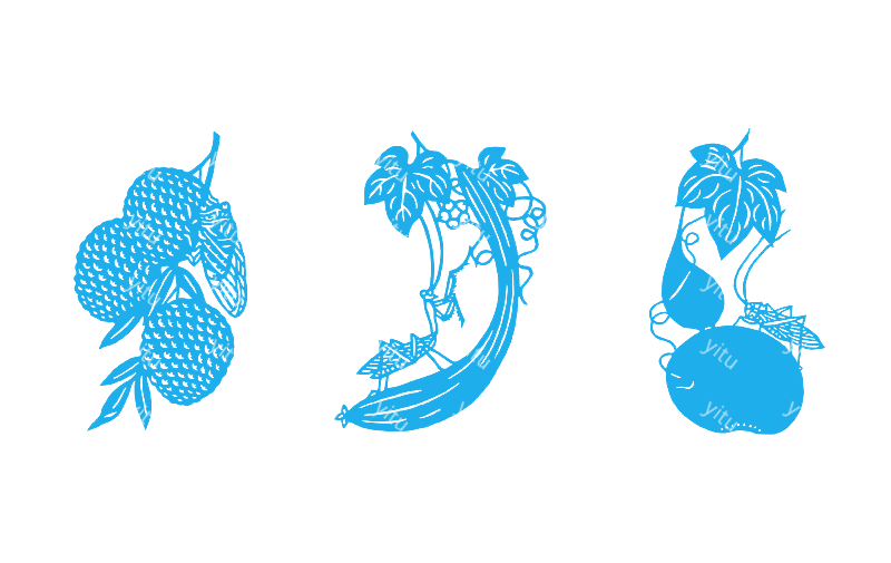 中国剪纸图案大全 