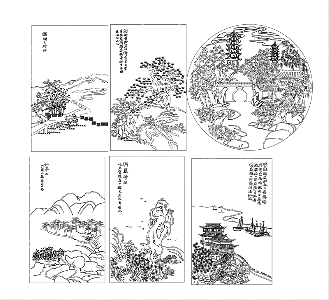 镂空雕刻图案大全