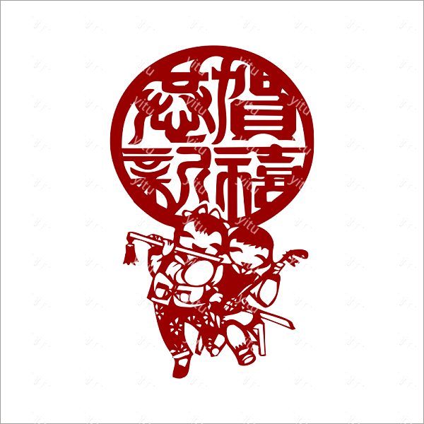 中国剪纸图案大全