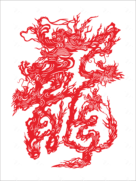 民俗剪纸图案大全