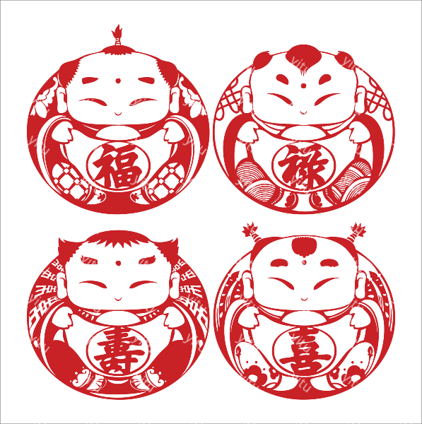 民间剪纸图案大全