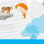 卡通小动物幼儿园PPT模板免费下载 