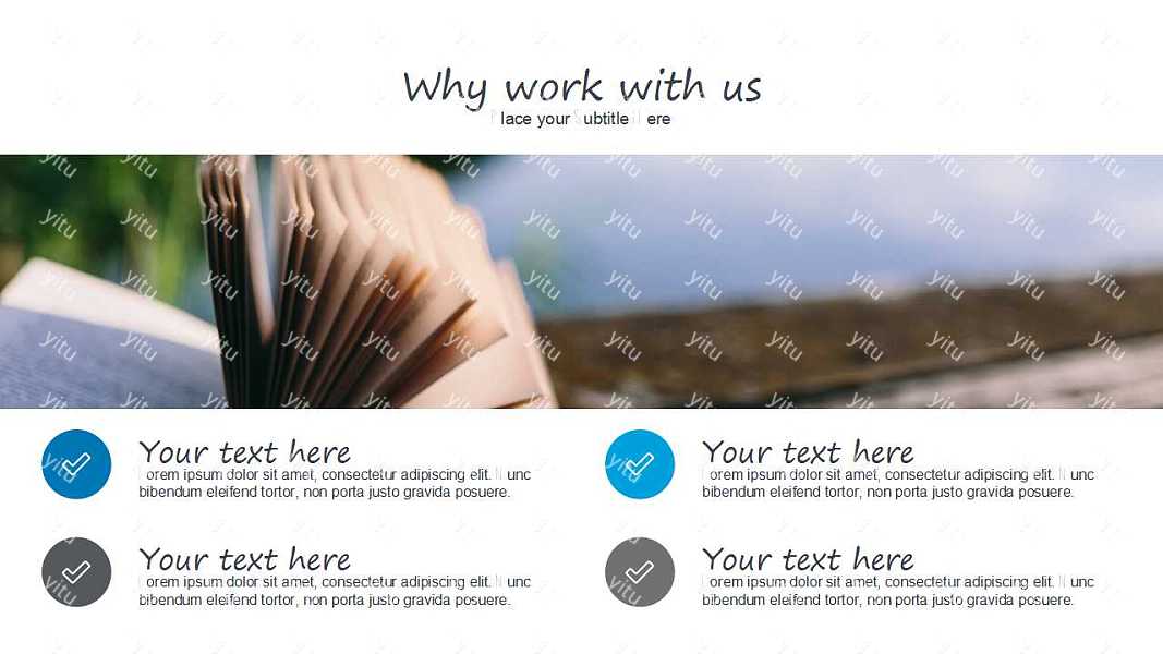 简约风企业宣传画册PPT模板免费