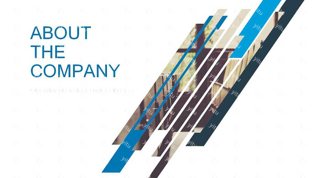 简约风企业宣传画册PPT模板免费