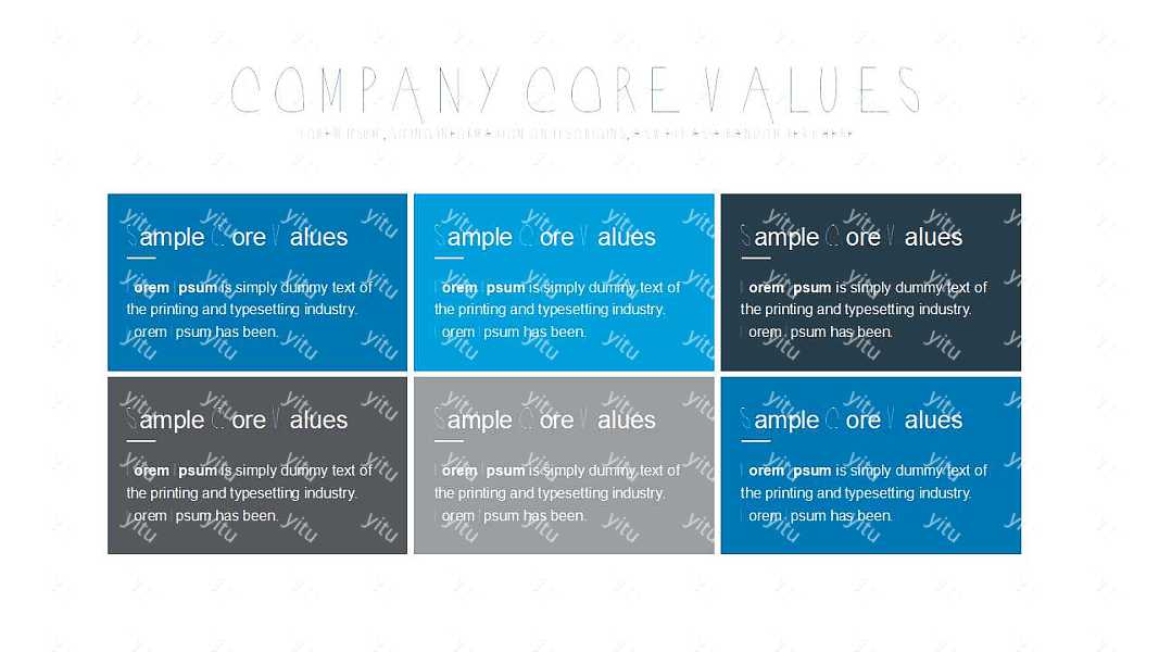 简约风企业宣传画册PPT模板免费