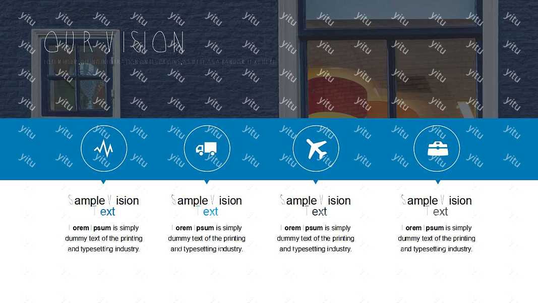 简约风企业宣传画册PPT模板免费