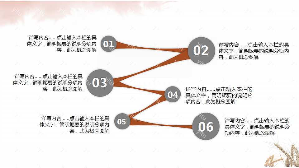 美食行业工作汇报ppt模板下载