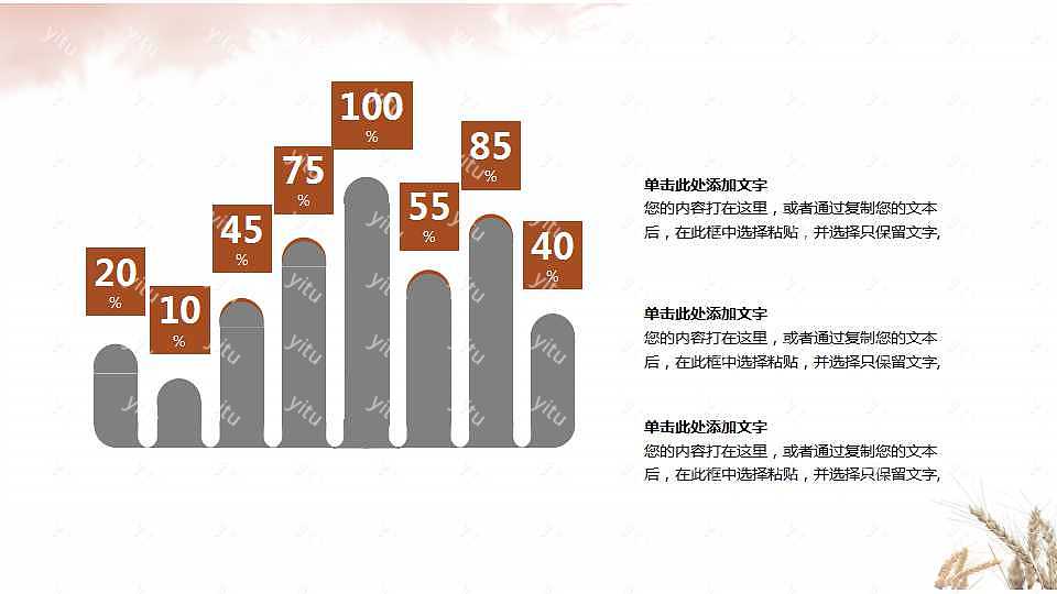 美食行业工作汇报ppt模板下载