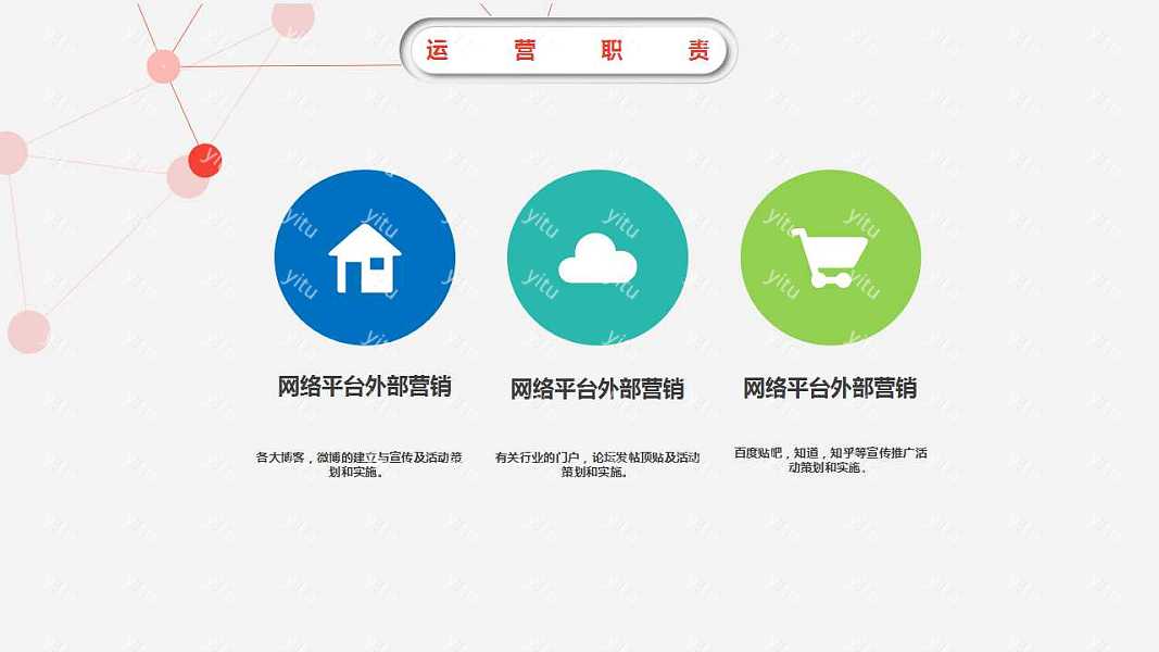简约运营工作汇报优质ppt模板下载