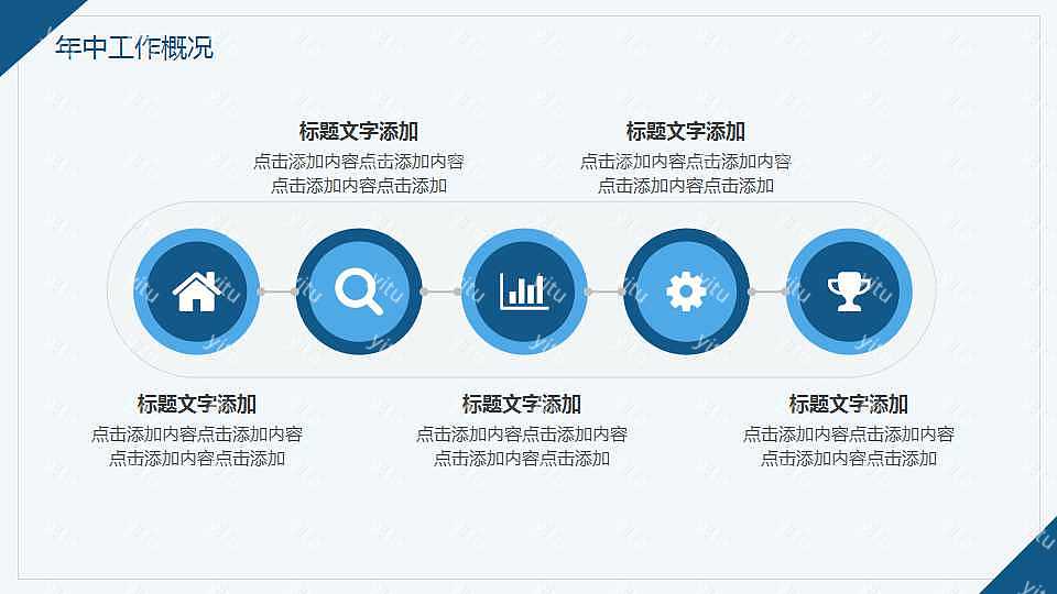 商务简约工作汇报PPT模板下载