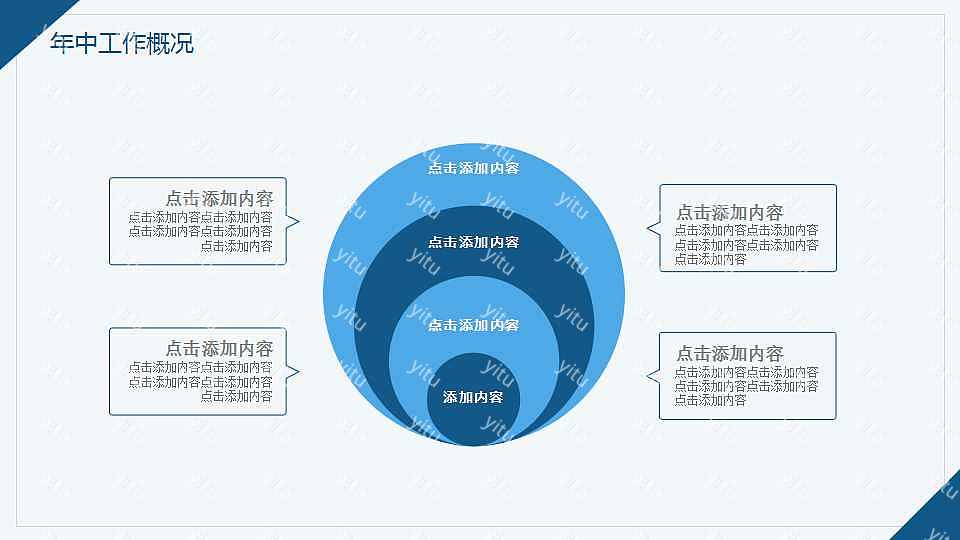 商务简约工作汇报PPT模板下载