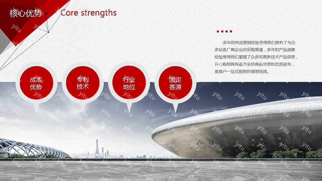 几何商业计划书免费ppt模板下载