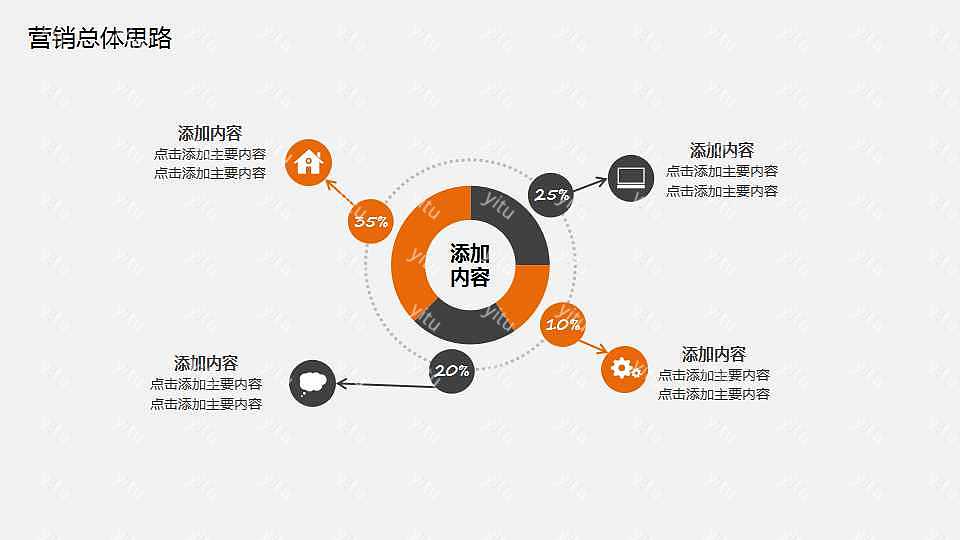 2018极简创意营销商业计划书免费ppt模板下载