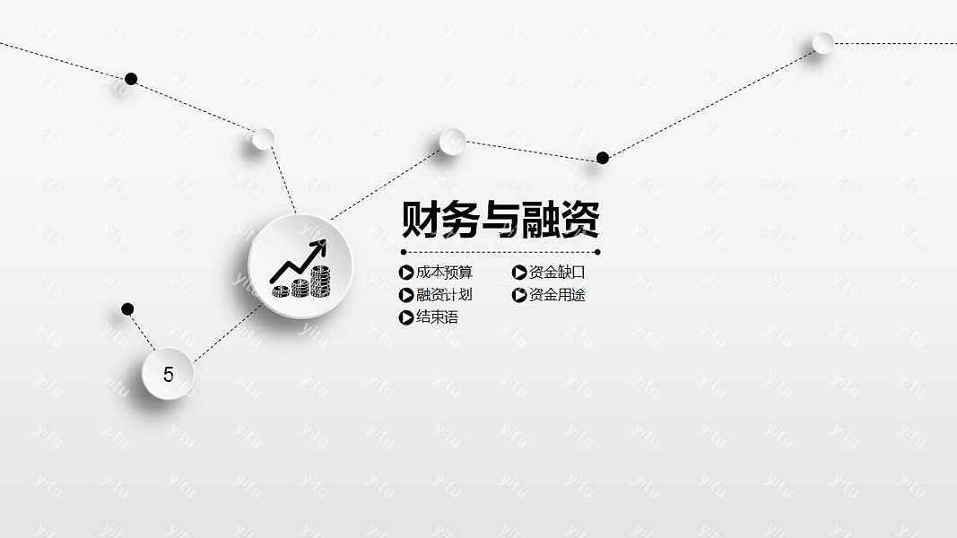 创意创业融资商业计划书免费ppt模板下载