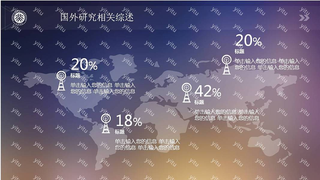 时尚创意毕业论文答辩免费ppt模板