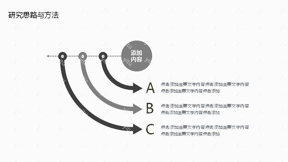 现代中国风毕业论文答辩免费ppt模板