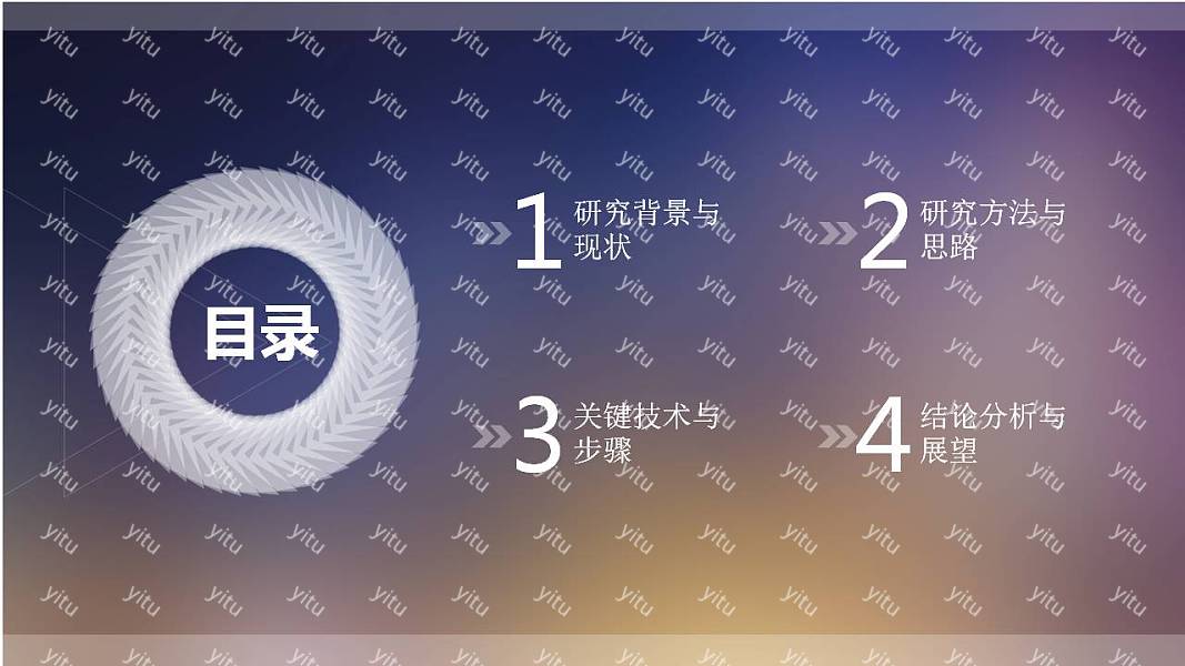 时尚创意毕业论文答辩免费ppt模板