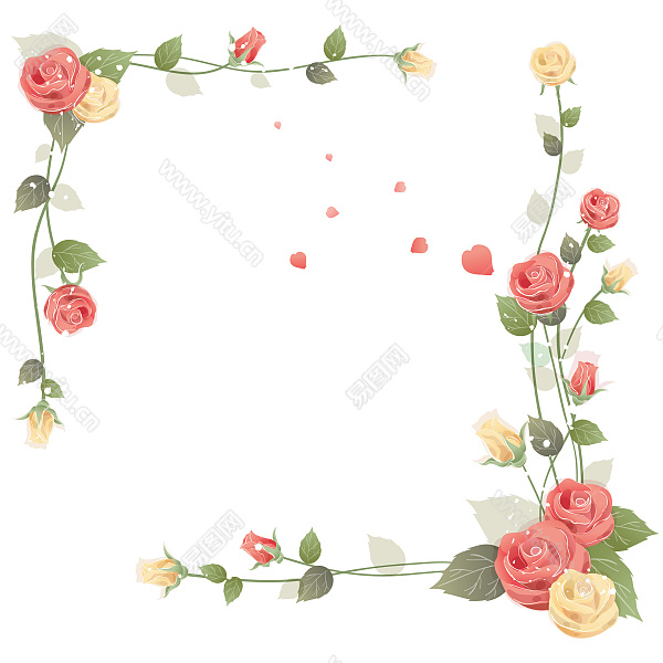 精美玫瑰花边装饰图案.jpg