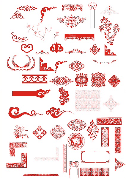中国传统装饰图案
