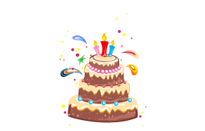 生日蛋糕卡通图片