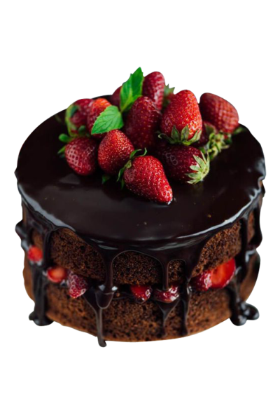 草莓巧克力夹心蛋糕