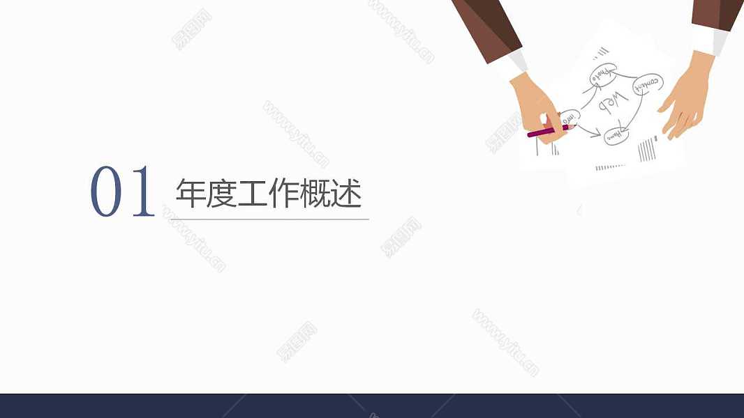 2019简洁创意计划总结免费ppt模板 (3).jpg