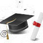 学士帽 毕业证书 装饰图案.png
