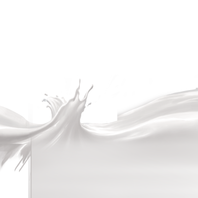 白色线条牛奶装饰图案