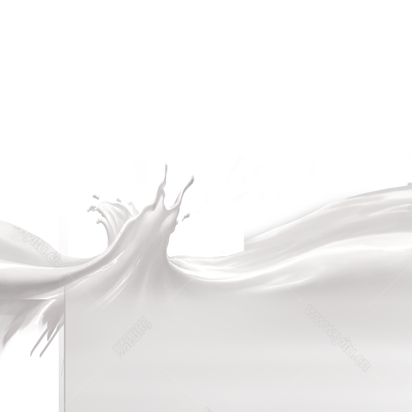 白色线条牛奶装饰图案.png
