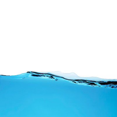 水花水浪蓝色水滴元素