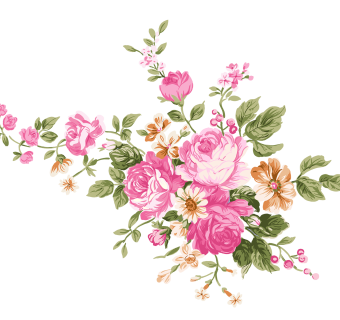 水粉手绘玫瑰装饰图案