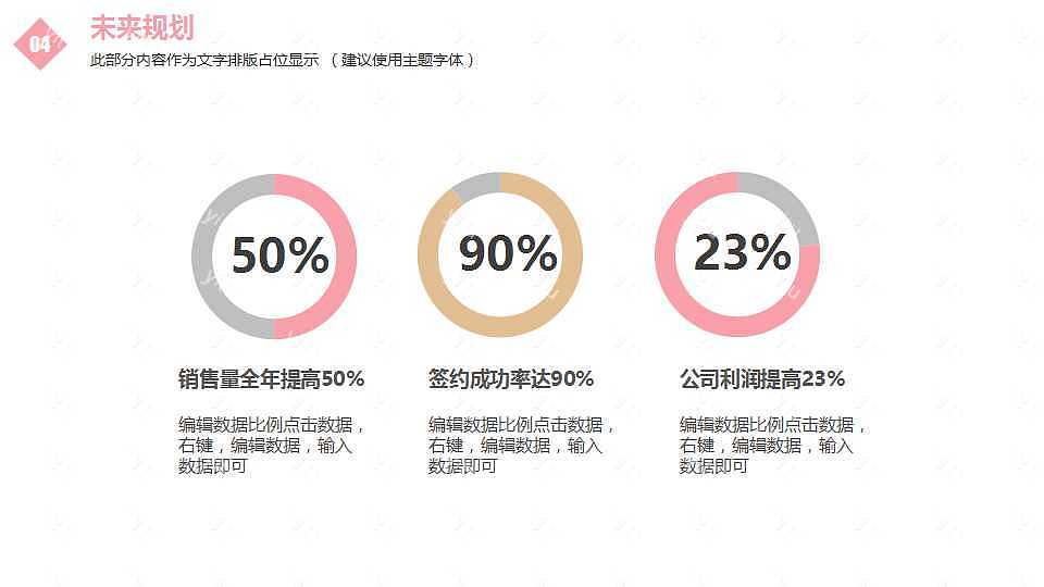 清新简约粉色工作汇报免费ppt模板 (21).jpg