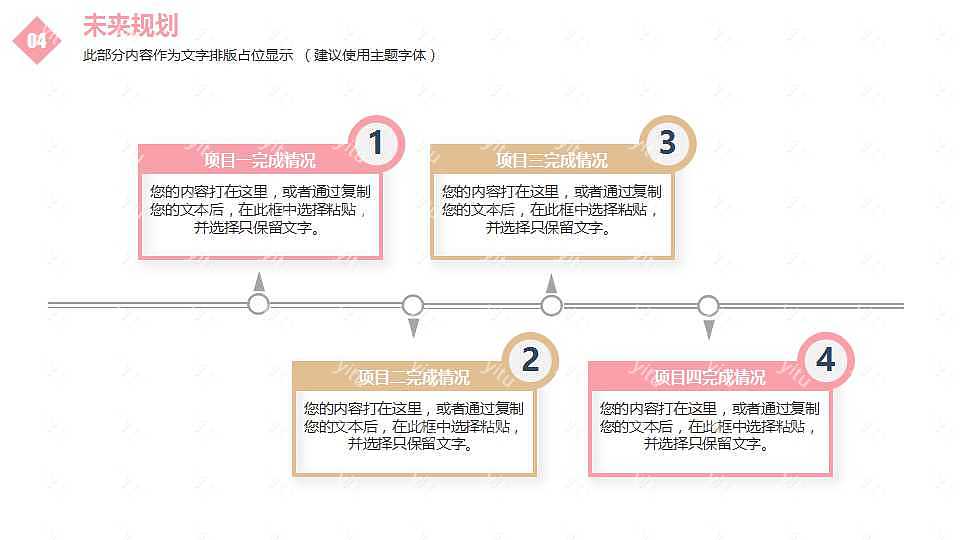 清新简约粉色工作汇报免费ppt模板 (23).jpg