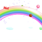 可爱的彩虹冰激凌棒棒糖装饰图案.png