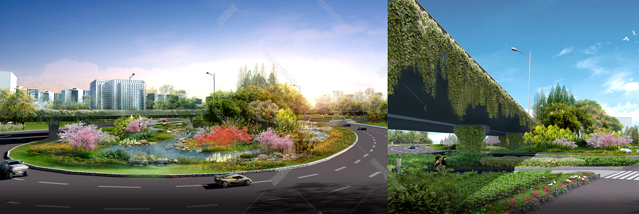 [湖北]中华一路道路景观规划设计