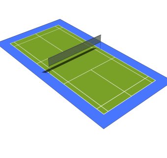 体育馆草图大师模型，体育馆SU模型下载