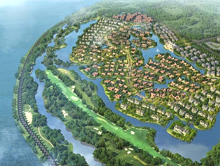 中式风格传承住宅景观规划设计方案