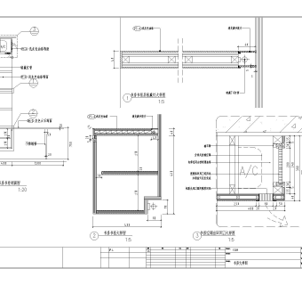 珠海丽景弯C户型样板间CAD施工图套图，样板间CAD建筑图纸下载