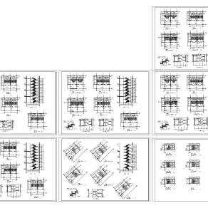 楼梯大样详图CAD工程图纸免费下载