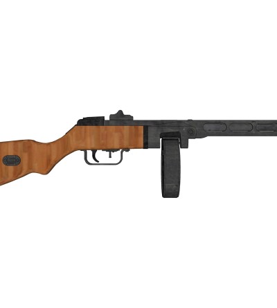 苏联PPSH-41式波波沙冲锋枪su模型,苏联PPSH-41式波波沙冲锋枪sketchup模型下载