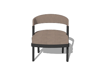 北欧座椅sketchup模型，座椅草图大师模型下载