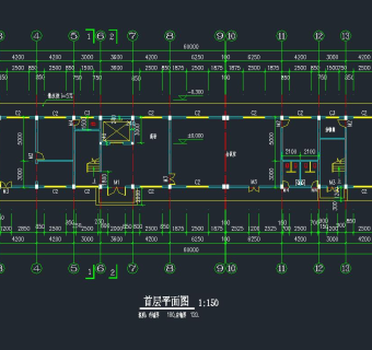 现代宾馆建筑施工图，宾馆CAD施工图纸下载