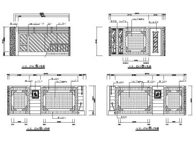 [湖北]异域风情火锅城<a href=https://www.yitu.cn/sketchup/baofang/index.html target=_blank class=infotextkey>包房</a>室内<a href=https://www.yitu.cn/su/7590.html target=_blank class=infotextkey>设计</a>立面图