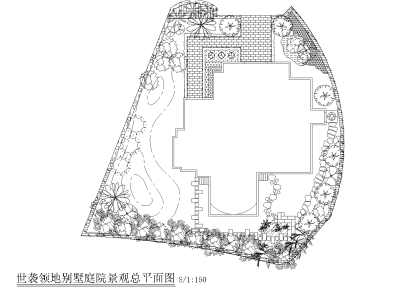 1 世袭领<a href=https://www.yitu.cn/su/7872.html target=_blank class=infotextkey>地</a>别墅<a href=https://www.yitu.cn/sketchup/tingyuanjingguan/index.html target=_blank class=infotextkey><a href=https://www.yitu.cn/su/7493.html target=_blank class=infotextkey><a href=https://www.yitu.cn/su/7589.html target=_blank class=infotextkey>庭院</a>景观</a></a>施工图-总<a href=https://www.yitu.cn/su/7392.html target=_blank class=infotextkey>平面</a>_看图王